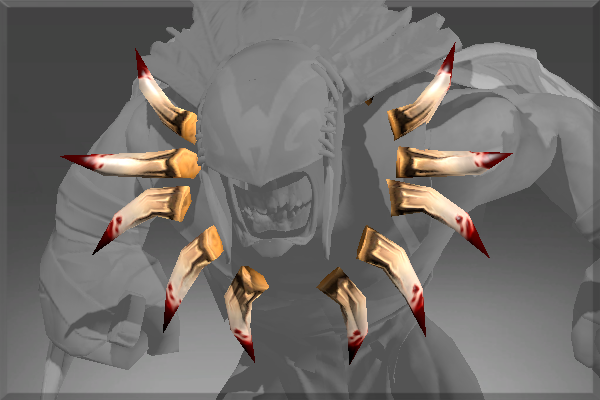 Frozen Necklace of Scarlet Raven