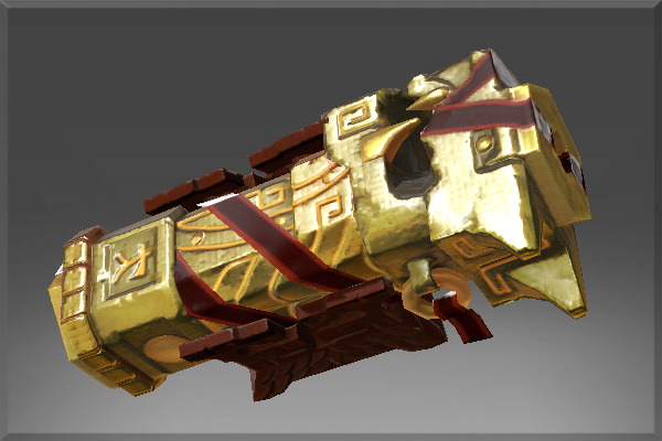 Autographed Golden Gravelmaw