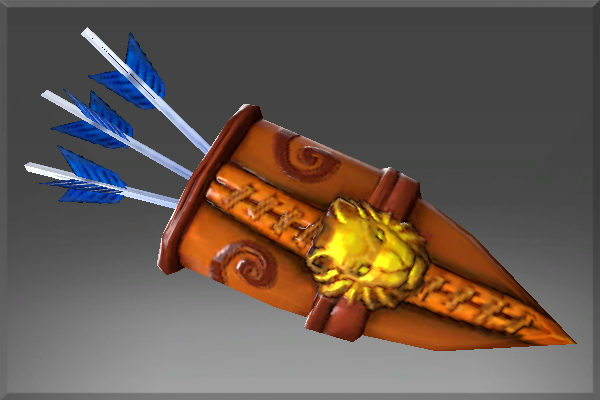Inscribed Lion Quiver of the Moon Rider