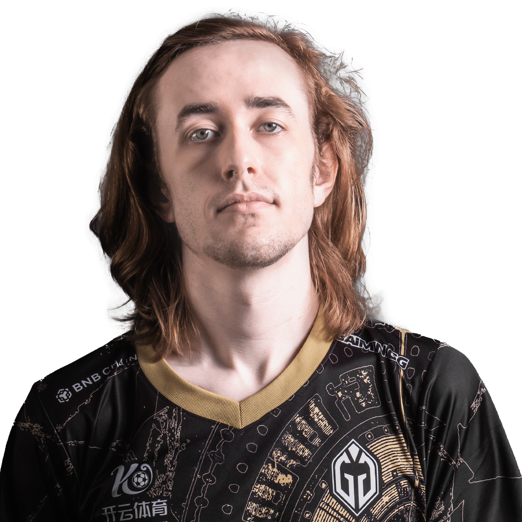 Gold Quinn Player Sticker - TI 2023