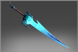 Inscribed Sword of the Brinebred Cavalier