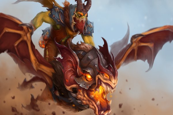 Loading Screen of the Rowdy Firebrand