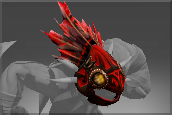Inscribed Hood of the Scarlet Raven