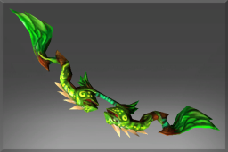 Inscribed Iguana's Bow