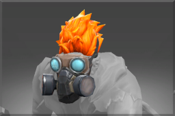 Inscribed Firestarter Gas Mask