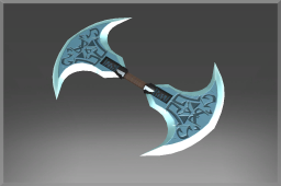Inscribed Exquisite Doubled Axe of the Veil