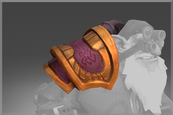 Inscribed Spaulder of the Dwarf Engineer