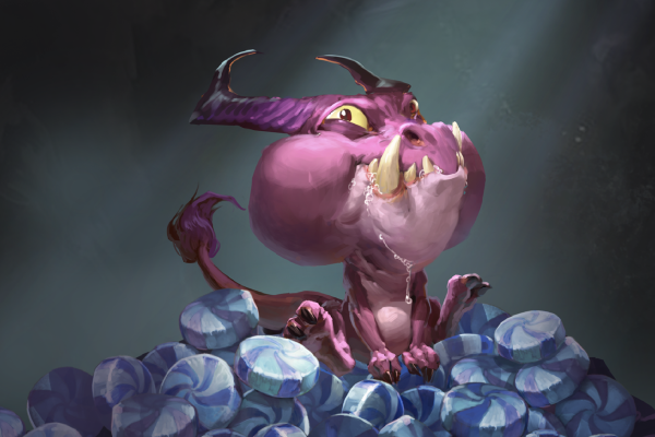 Diretide 2022 Candy Loading Screen