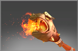 Autographed Flaming Scepter of Ancestral Luck