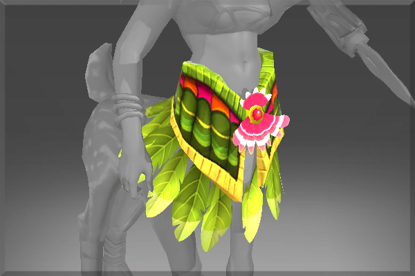 Auspicious Araceae's Tribute Skirt