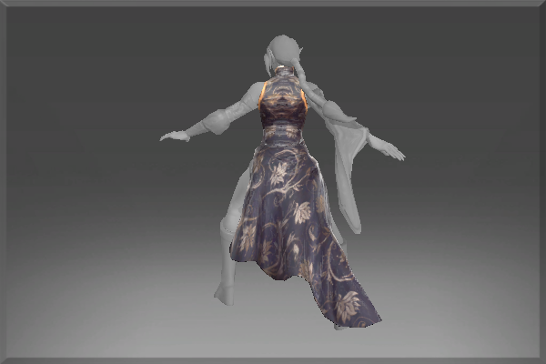 Dress of the Onyx Lotus