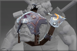 Inscribed Ogre's Caustic Steel Blinders