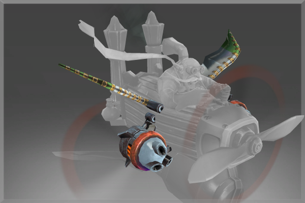 Genuine Iron Artillery of the Dwarf Gyrocopter