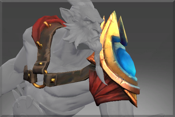 Frozen Pauldron of Teardrop Ice