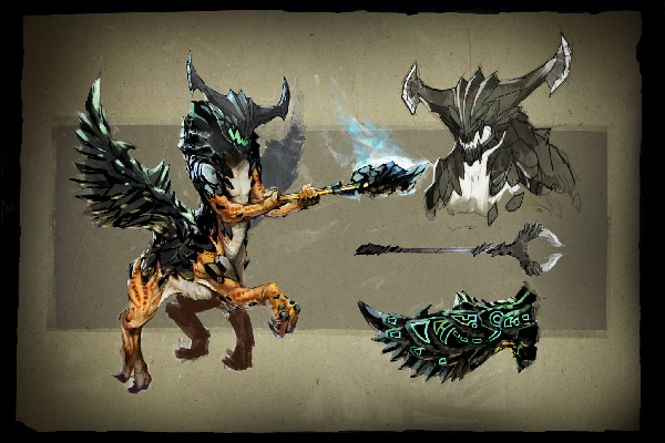 Envisioning Outworld Devourer Loading Screen