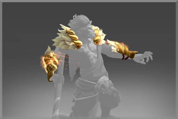 Inscribed Pauldrons of the Demon Trickster