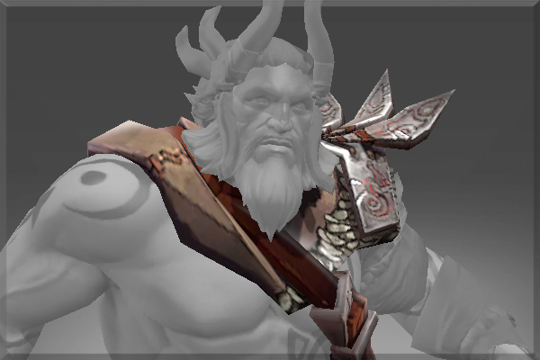 Tribal Stone Pauldron