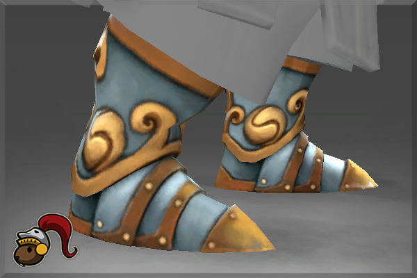 Sabatons of the Crested Cannoneer