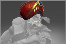 Autographed Turban of the Red Sands