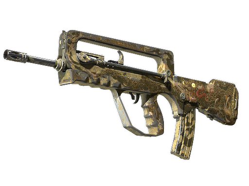 FAMAS | Snake Song (Battle-Scarred)
