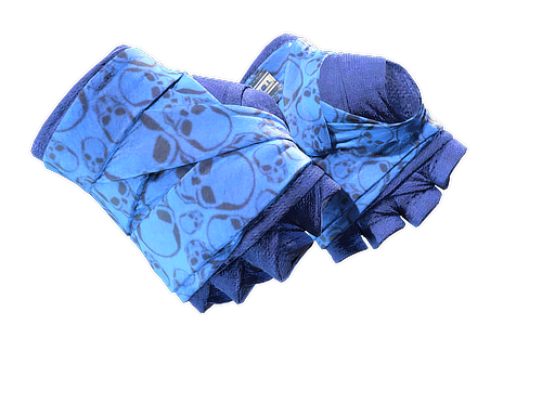 ★ Hand Wraps | Cobalt Skulls (Minimal Wear)