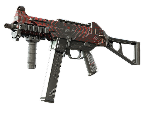 StatTrak™ UMP-45 | Fragment (Well-Worn)