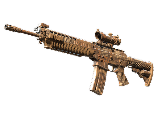 SG 553 | Safari Print (Minimal Wear)